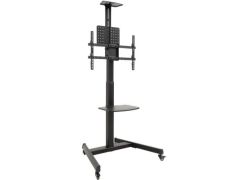 Soporte de Suelo Inclinable con Ruedas TooQ para TV de 35-70 pulgadas