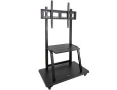 Soporte de Suelo Ajustable TooQ FS20101M-B con Ruedas para TV de 37-100"