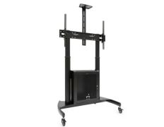Soporte de Suelo Inclinable con Ruedas TooQ Narnia para TV de 60-100 pulgadas
