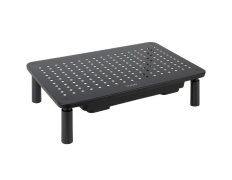 SOPORTE ELEVADOR PARA PORTATIL/MONITOR CON CAJON NEGRO TQMR086 TOOQ