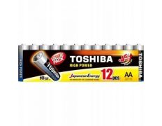 Pack de 12 Pilas AA Toshiba High Power LR6 1.5V - Calidad y rendimiento asegurados