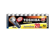 20 Pilas AA Toshiba High Power LR6/ 1.5V Pack