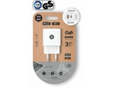 Cargador de Pared Tech One Tech TEC2412 12W - 1xUSB Tipo-C y 1xUSB