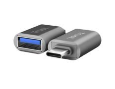 ADAPTADOR USB-C 3.2 MACHO A USB 3.2 TIPO A HEMBRA 10GB/S PACK 2 UDS NEGRO - USB Tipo-C Macho - USB Hembra