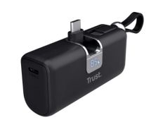 POWER BANK TRUST PACTO 5000mAh NEGRO - Negra