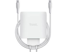 Cargador de Pared GaN Trust Maxo 100W/ 2xUSB Tipo-C/ Incluye Cable USB Tipo-C