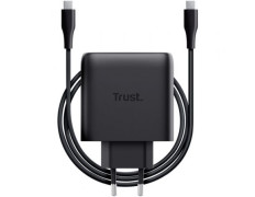 Cargador de Pared Trust GaN Maxo 65W con Cable USB Tipo-C incluido