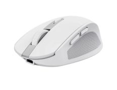 MOUSE TRUST WIRELESS Y BLUETOOTH OZAA 24933 BLANCO RECARGABLE- SENSOR OPTICO - 6 BOTONES - 800/1600/ - Blanco