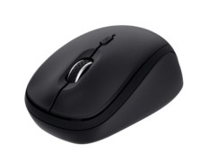 MOUSE TRUST WIRELESS Y BLUETOOTH YVI+ NEGRO 1600DPI AJUSTABLE 3 BOTONES 3 DISPOSITIVOS - Negro