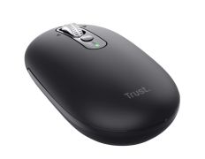 RATON OPTICO WIRELESS FINO SERON NEGRO TRUST