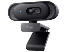 WEBCAM TRUST TOMAR 2K QHD 2560x1440 30FPS FOV 76 Grados USB Negro - 2560 x 1440 QHD