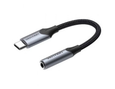 Conversor USB Tipo-C Vention Macho a Jack 3.5 Hembra