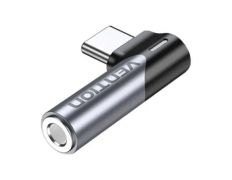 Adaptador de Audio USB Tipo-C Macho a Jack 3.5 Hembra Vention