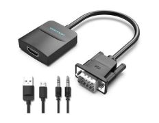 Cable Conversor Vention ACNBF/ VGA Macho - HDMI Hembra/ 1m