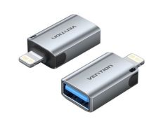 Adaptador OTG USB Vention CUCH0/ USB Hembra - Lightning Macho