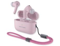 Auriculares Bluetooth Vention Echo Lite E11 Plus con estuche de carga/ Autonomía 6h - Rosas
