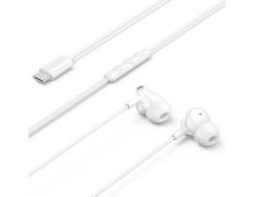 Auriculares Intrauditivos Vention Echo Lite USB-C In-Ear/ con Micrófono/ USB Tipo-C - Blancos