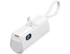 Powerbank Vention 4800mAh Blanca 22.5W