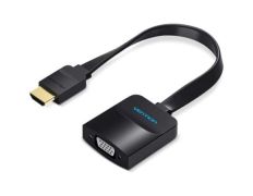 Cable Conversor Vention HDMI Macho a VGA Hembra - Jack 3.5 Hembra 20cm