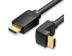 Cable HDMI 2.0 4K Acodado Vention AARBF/ HDMI Macho - HDMI Macho/ 1m