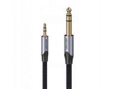 Cable Estéreo Vention BAUHH/ Jack 3.5 Macho - Jack 6.3 Macho/ 2m