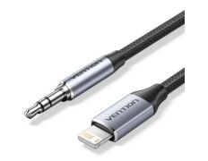 Adaptador de Audio Vention 3.5mm Macho a Lightning Macho 1m