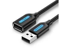 Cable Alargador USB 2.0 Vention 3m Macho a Hembra 480Mbps