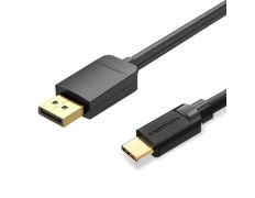 Cable Conversor Vention USB Tipo-C Macho a DisplayPort Macho de 2m