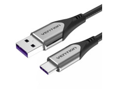 Cable USB Tipo-C Vention COFHG - USB Tipo-C Macho a USB Macho 1.5m 100W 480Mbps - Gris