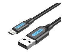 Cable USB 2.0 Vention COLBG/ USB Macho - MicroUSB Macho/ Hasta 60W/ 480Mbps/ 1.5m