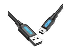 Cable USB 2.0 Vention Mac Macho a MiniUSB Macho 1m 480Mbps