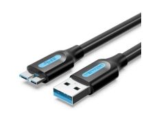 Cable Vention USB 3.0 - USB Macho a MicroUSB Macho 5Gbps 10W 50cm