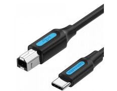 Cable USB Vention CQUBG 2.0 Impresora Tipo-B Macho a Tipo-C Macho 1.5m - 480Mbps