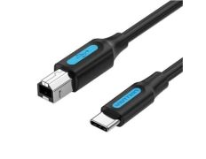 Cable USB Tipo-C Vention 2.0 - Macho USB Tipo-B a Macho USB Tipo-C 2m/480Mbps