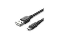Cable USB 2.0 Vention CTIBC/ USB Macho - MicroUSB Macho/ Hasta 60W/ 480Mbps/ 25cm