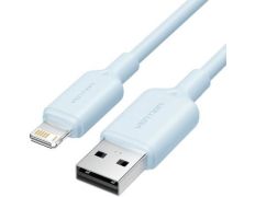 Cable USB 2.0 Lightning Vention LAMSF/ USB Macho - Lightning Macho/ 480Mbps/ 1m