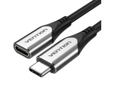 Cable Alargador USB Tipo C Vention TABHF Macho a Hembra 1m - Hasta 60W 5Gbps