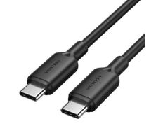 Cable USB 2.0 Tipo-C 3A Vention TRCBF/ USB Tipo-C Macho - USB Tipo-C Macho/ Hasta 60W/ 480Mbps/ 1m