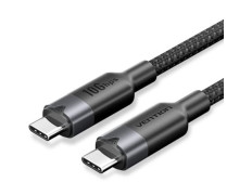 Cable USB 3.2 Tipo-C 5A Vention TRGBD/ USB Tipo-C Macho - USB Tipo-C Macho/ Hasta 100W/ 10Gbps/ 50cm