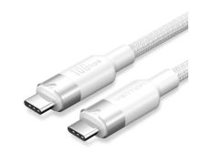Cable USB 3.2 Tipo-C 5A Vention TRGWD/ USB Tipo-C Macho - USB Tipo-C Macho/ Hasta 100W/ 10Gbps/ 50cm