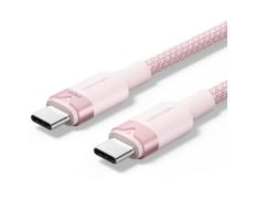 Cable USB 2.0 Tipo-C 5A Vention TRIPF/ USB Tipo-C Macho - USB Tipo-C Macho/ Hasta 240W/ 480Mbps/ 1m