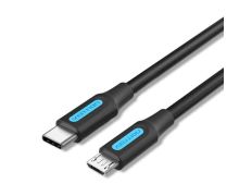 Cable USB-C 2.0 a Micro USB M-M 1.5m Negro Vention