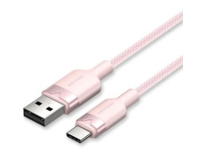 CABLE USB-C A USB-A TRENZADO 2 M ROSA VENTION