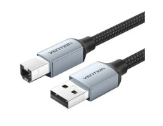 CABLE USB 2.0 IMPRESORA TIPO USB A/M-B/M 1 M GRIS VENTION