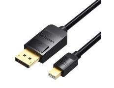 Cable Mini DisplayPort/M a DisplayPort/M 3m Negro Vention