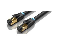 CABLE DE RED RJ45 CAT.8 SFTP AWG28 20M NEGRO VENTION