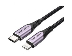 CABLE USB-C A LIGHTNING 1M MORADO Vention - Cables