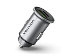 Cargador de Coche Vention FFBH0 con 1xUSB-Tipo C y 1xUSB