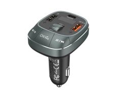 Transmisor FM MP3 Bluetooth Vention FFLB0 2xUSB 1xUSB-Tipo C