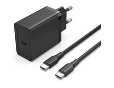 Cargador de Pared Vention FAHBF-EU/ 1xUSB Tipo-C + 2x Cable USB Tipo-C